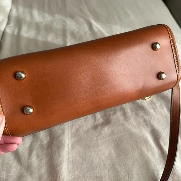 Dooney & Bourke Two-Tone Leather Crossbody Bag - Picture 3 of 10